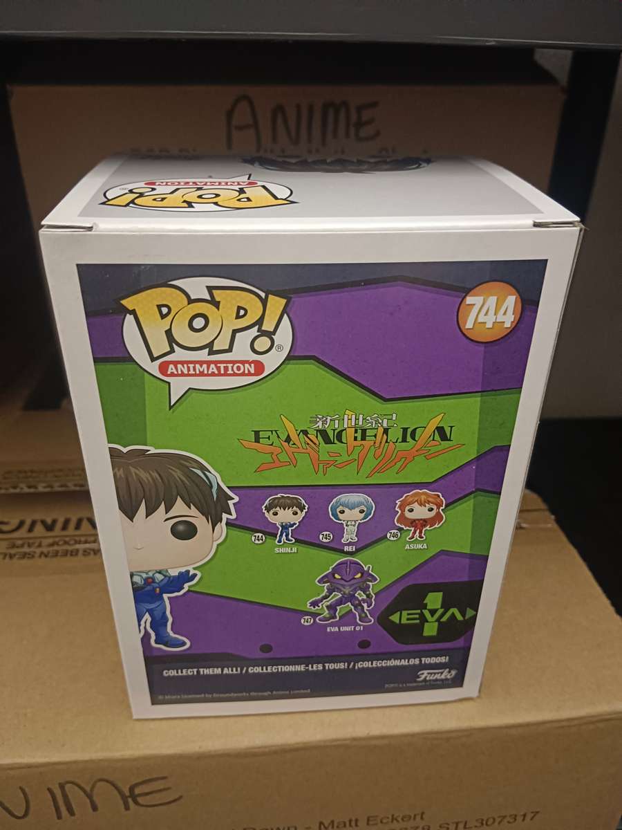 Funko POP! ANIMATION EVANGELION SHINJI IKARI VIN FIG