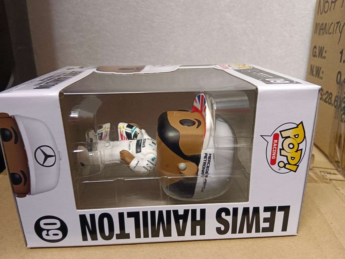 Funko POP! RACING FORMULA 1 LEWIS HAMILTON W/HELM VIN FIG
