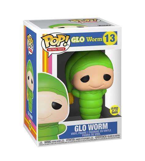 Funko! POP HASBRO GLO WORM (GLOW) VINYL FIG
