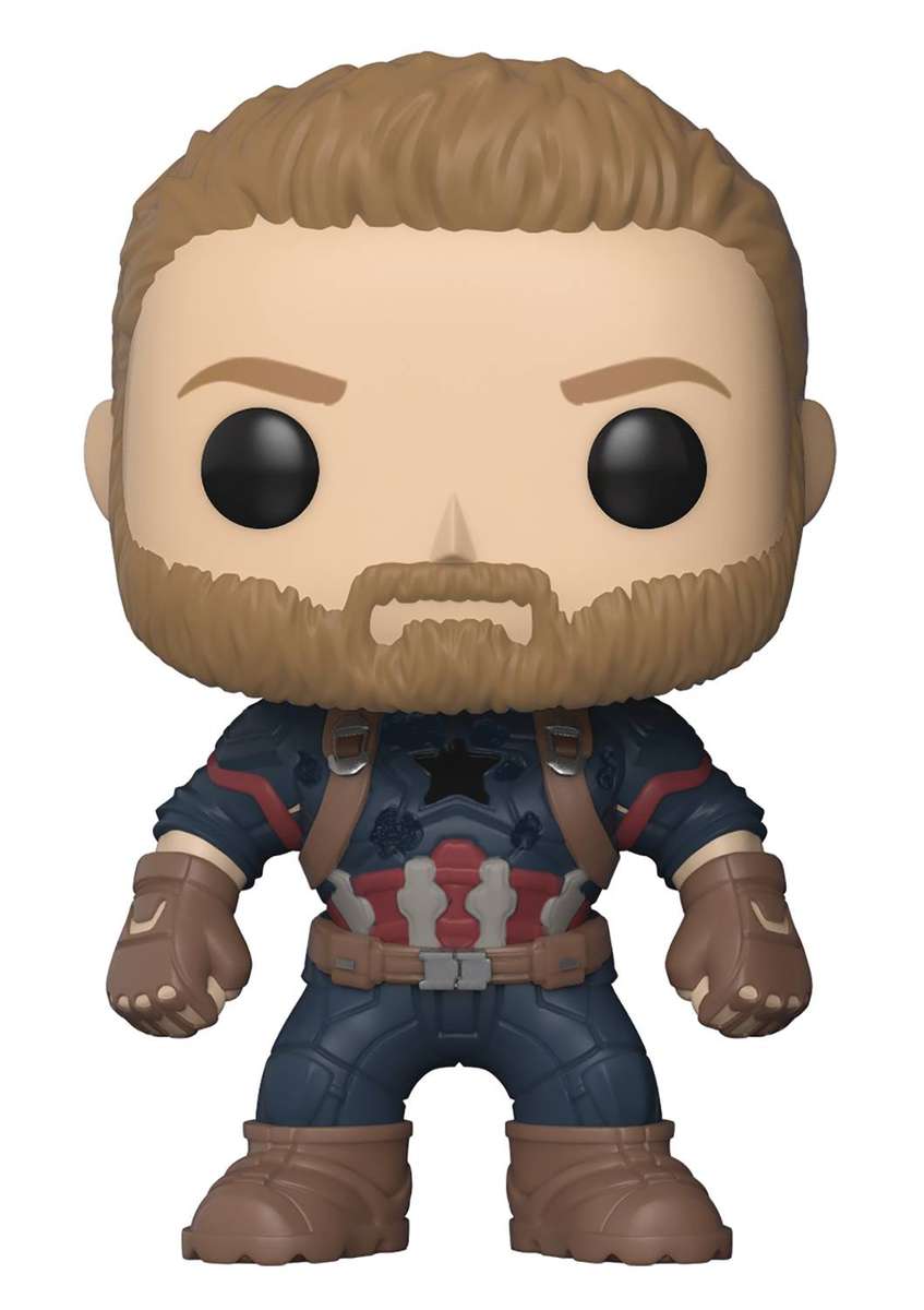 Funko! POP AVENGERS INFINITY WAR CAPTAIN AMERICA VINYL FIG
