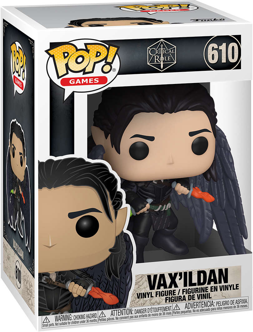 Funko! POP GAMES VOX MACHINA VAXILDAN VINYL FIGURE ( WITH POP PROTECTOR )