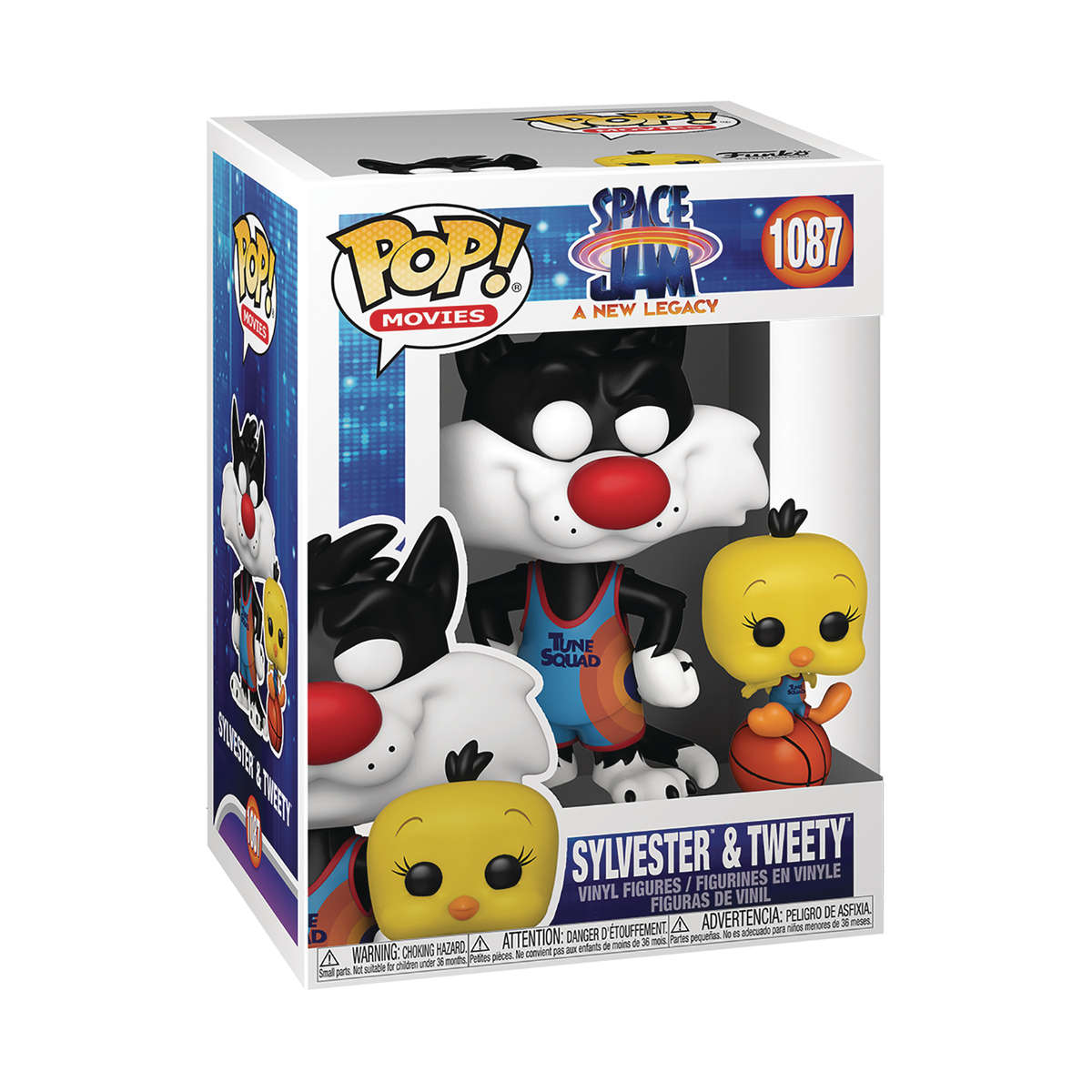 Funko POP! & BUDDY SPACE JAM SYLVESTER & TWEETY VIN FIG