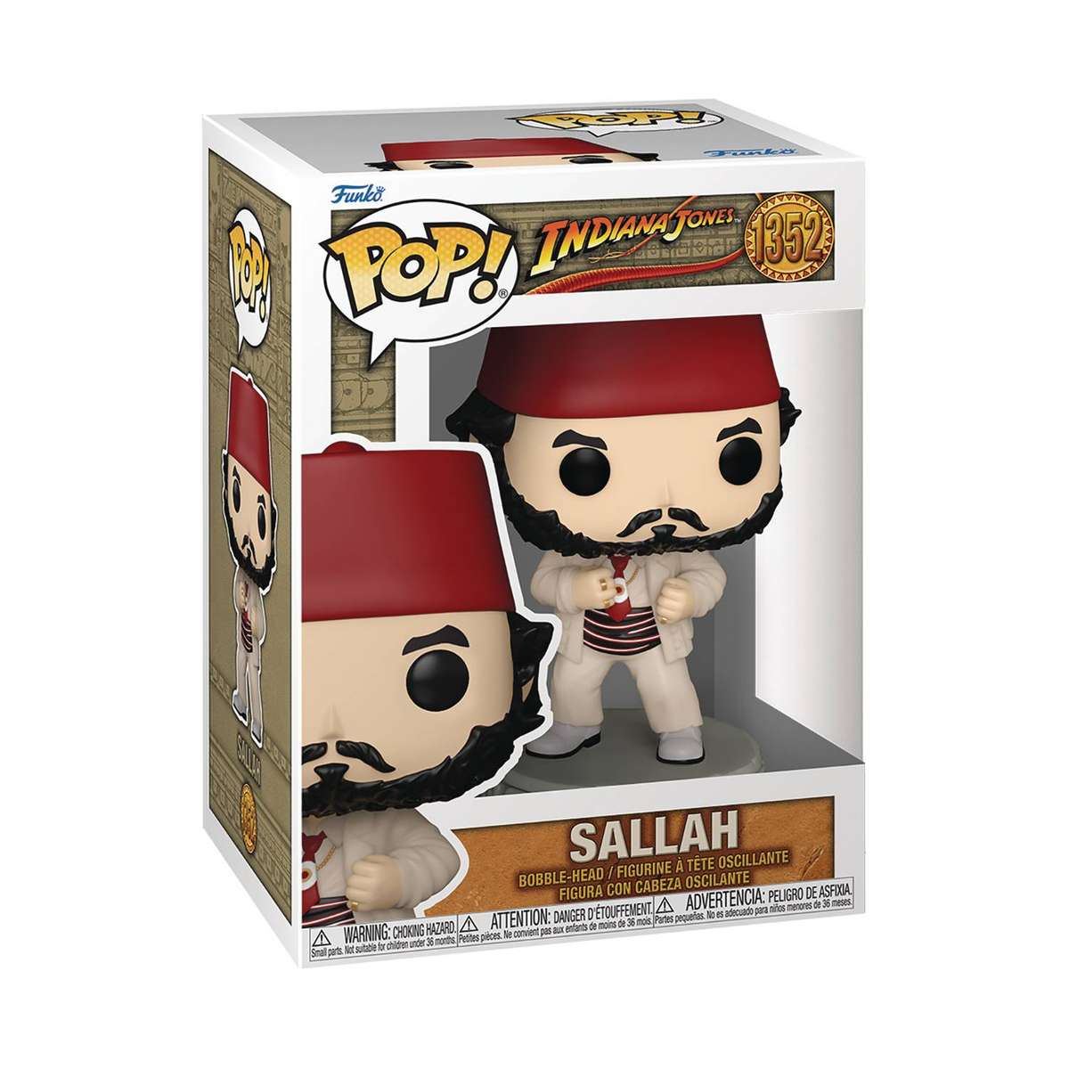 Funko! POP MOVIES INDIANA JONES LAST CRUSADE SALLAH VIN FIG