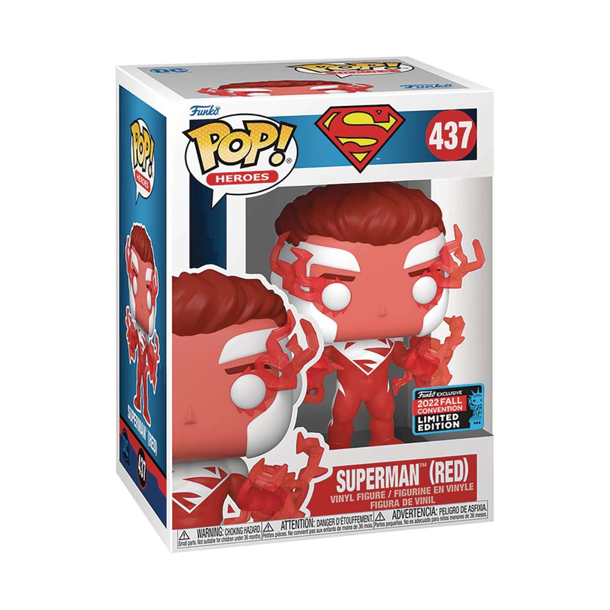 Funko POP! HEROES DC SUPERMAN RED VIN FIG