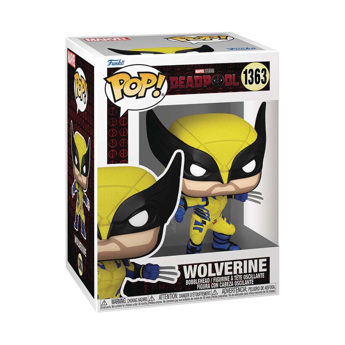 Funko POP! MARVEL DEADPOOL 3 WOLVERINE VIN FIG