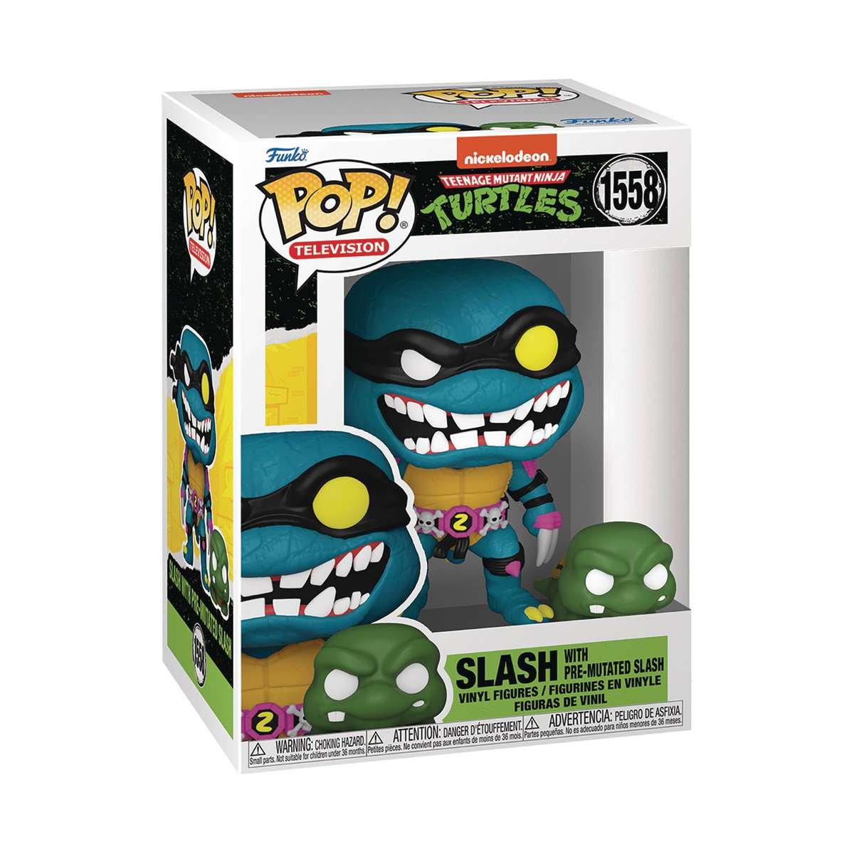 Funko POP! & BUDDY TMNT S4 SLASH & MOUSER VIN FIG