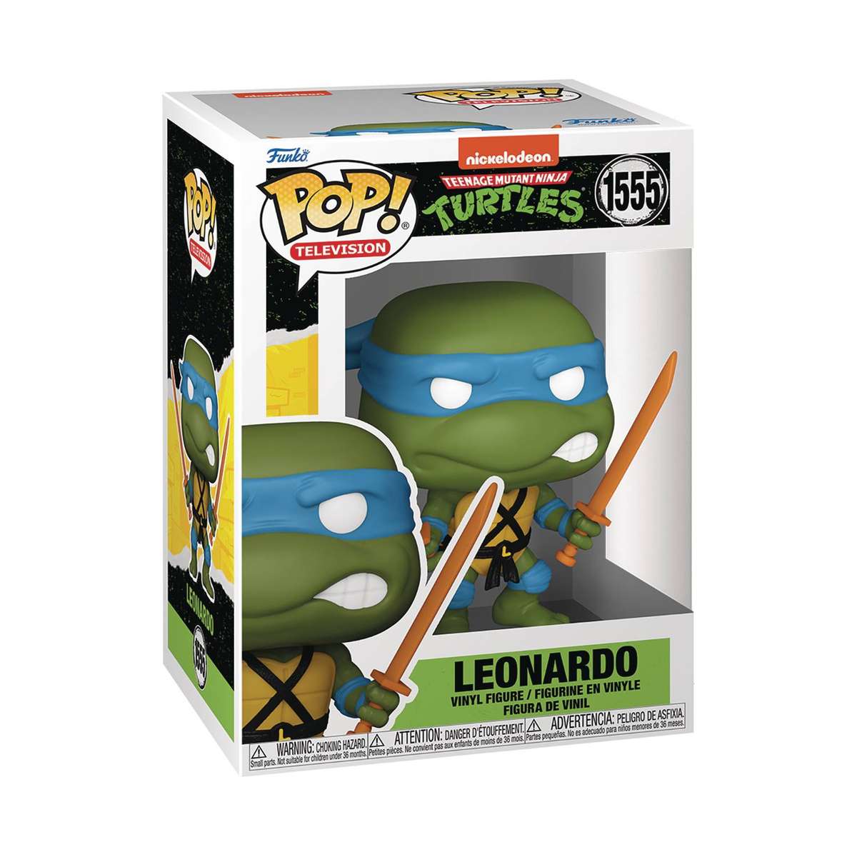 Funko POP! TV TMNT S4 LEONARDO VIN FIG