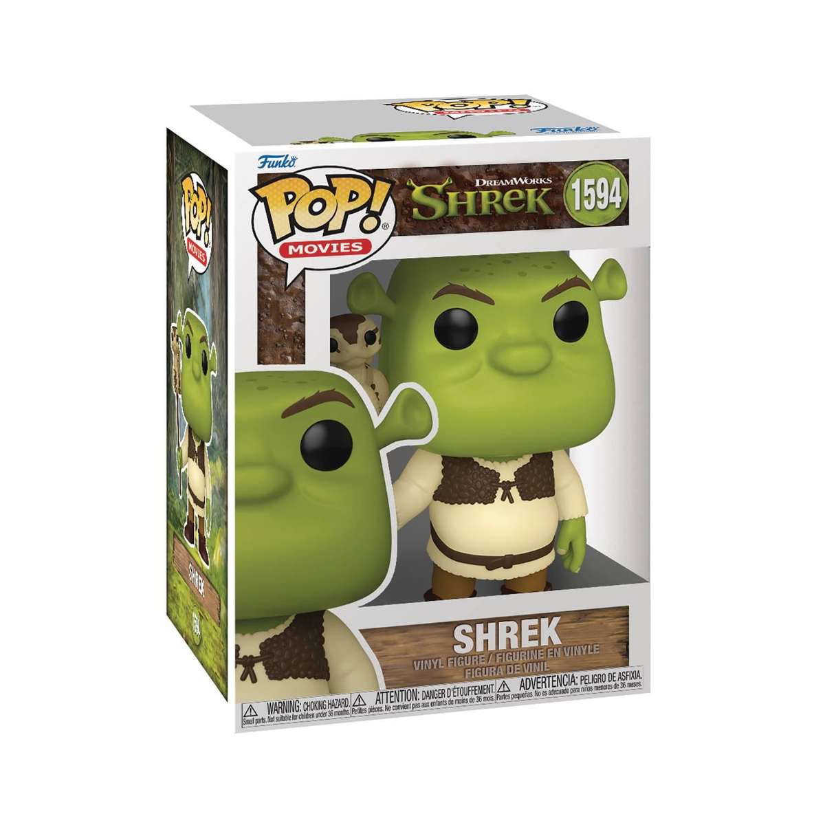 Funko POP! MOVIES SHREK DREAMWORKS 30TH SHREK W/SNAKE VIN FIG