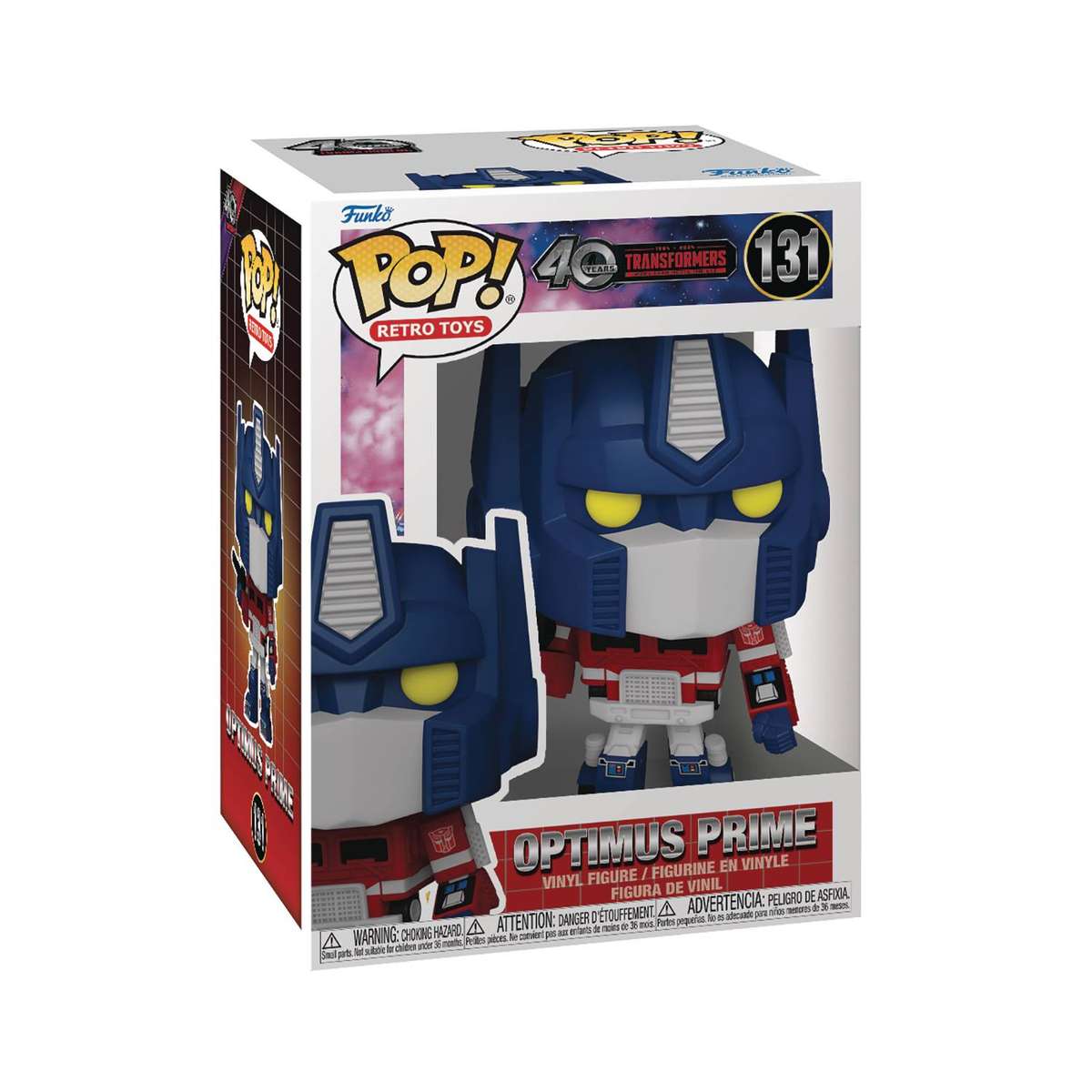 Funko! POP RETRO TOYS TRANSFORMERS G1 OPTIMUS PRIME VIN FIG