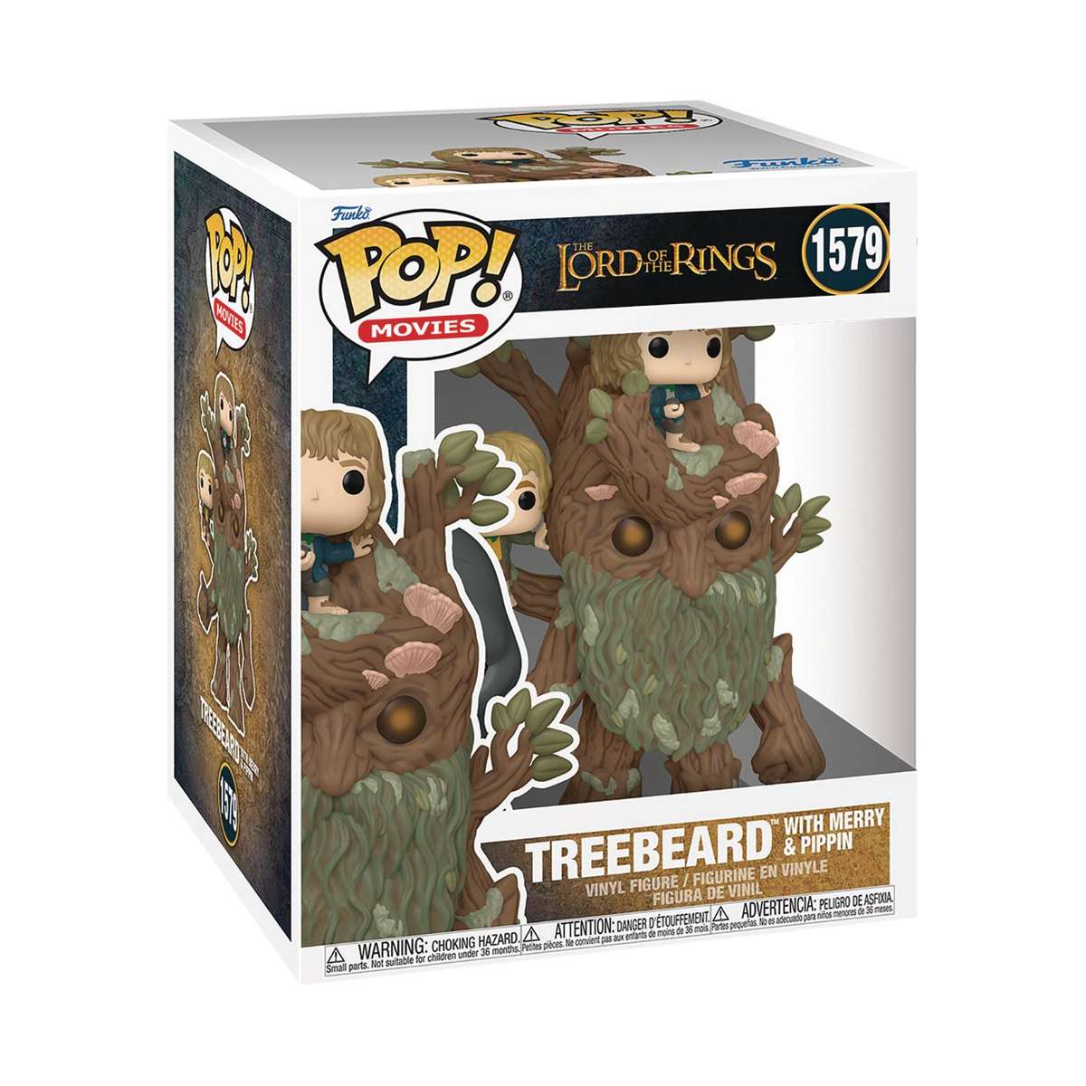 Funko POP! SUPER LORD OF THE RINGS TREEBEARD WMARY & PIP VIN FIG