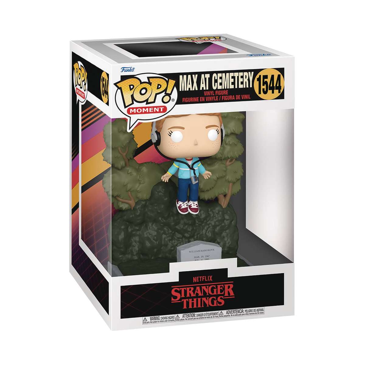 Funko POP! MOMENTS STRANGER THINGS S4 MAX AT CEMETERY VIN FIG