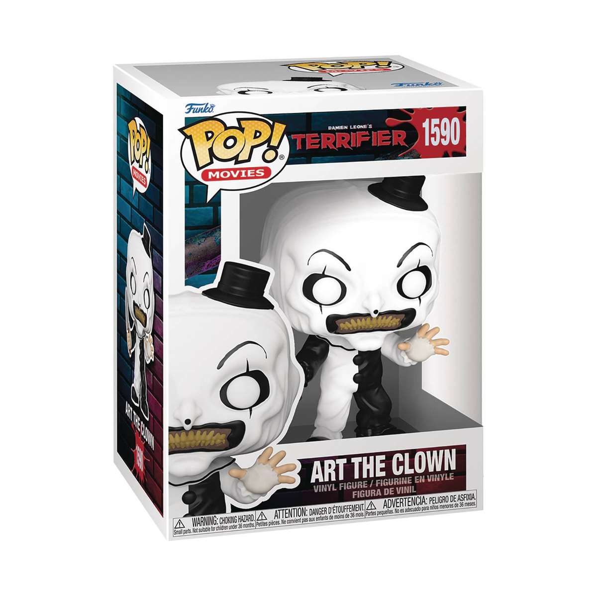 Funko POP! MOVIES TERRIFIER ART THE CLOWN VIN FIG