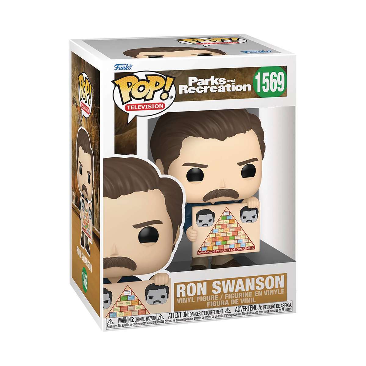 Funko POP! TV PARKS&REC 15TH RON VIN FIG