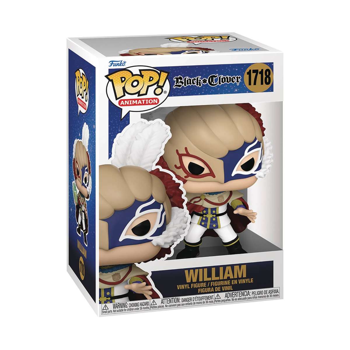 Funko POP! ANIMATION BLACK CLOVER WILLIAM VIN FIG