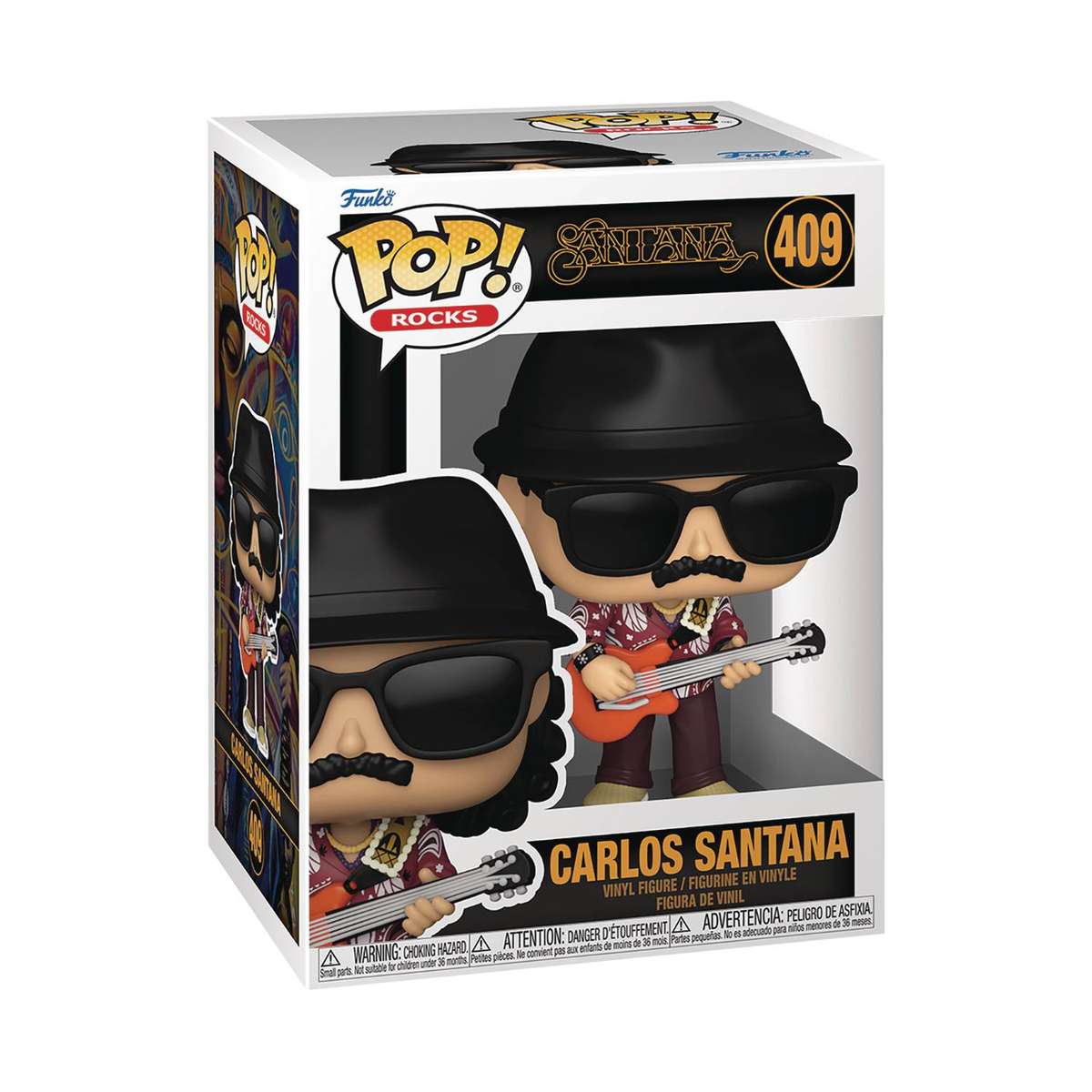 Funko POP! ROCKS CARLOS SANTANA VIN FIG