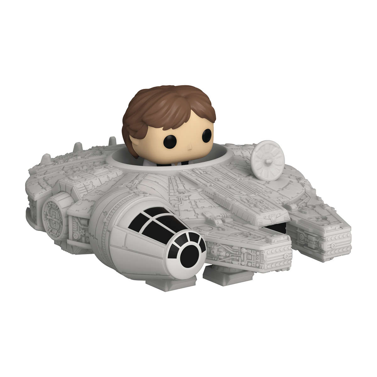 Funko! BITTY POP RIDE STAR WARS HAN SOLO W/MILL FALCON