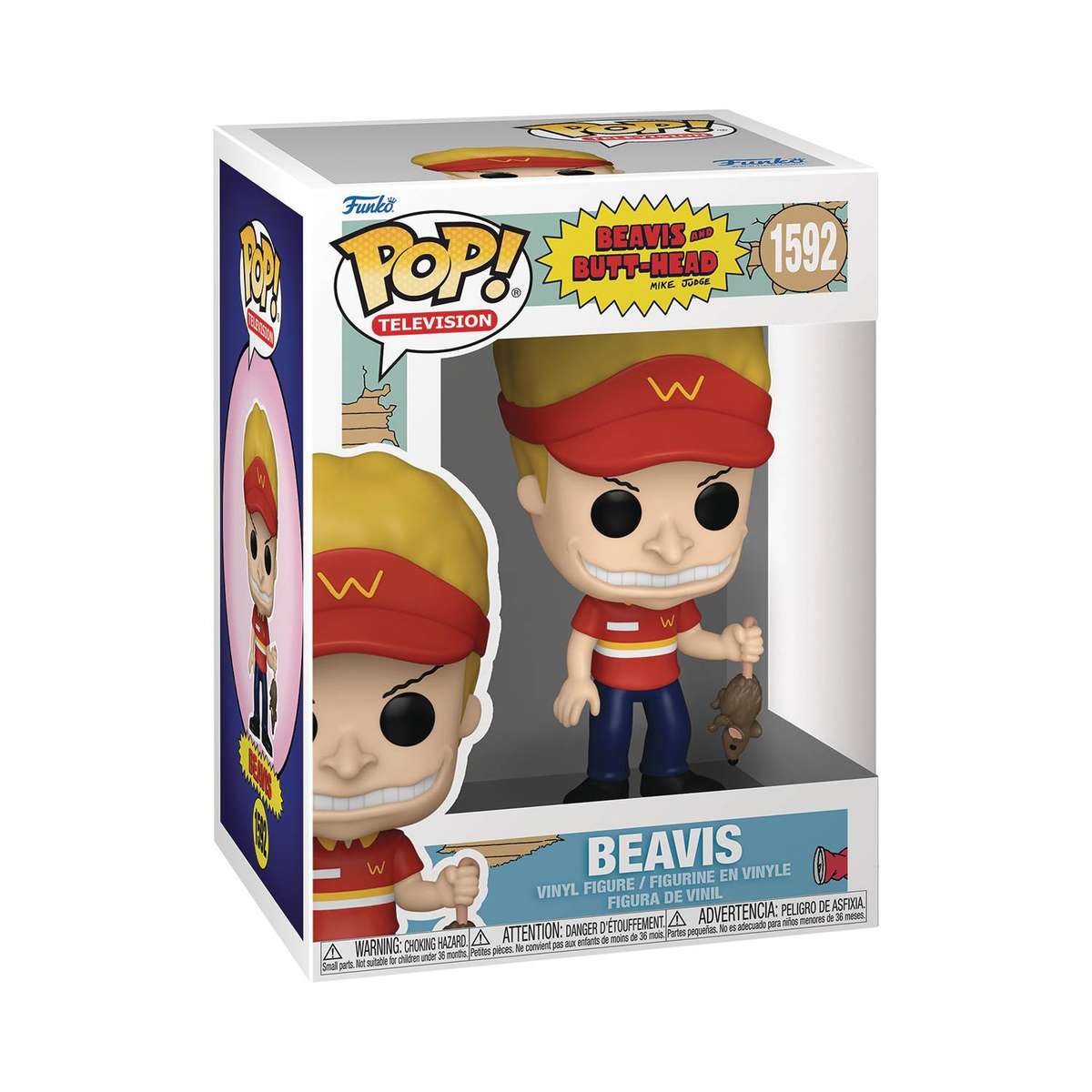 Funko! POP TV BEAVIS & BUTT HEAD S2 BEAVIS VIN FIG