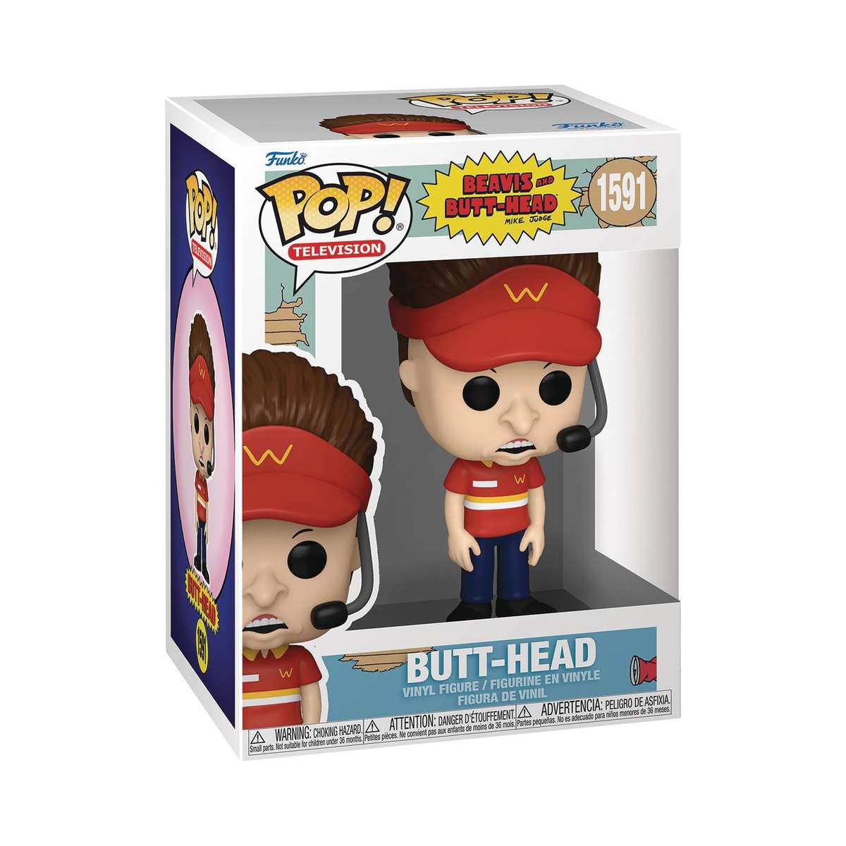 Funko POP! TV BEAVIS & BUTT HEAD S2 BUTT HEAD VIN FIG