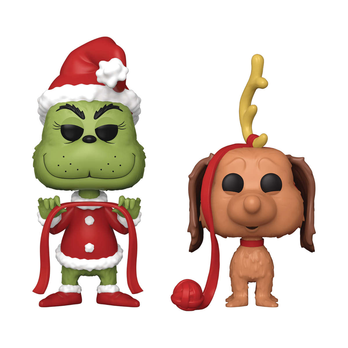 Funko! POP BOOKS GRINCH STOLE CHRISTMAS GRINCH W MAX 2PK VIN FIG