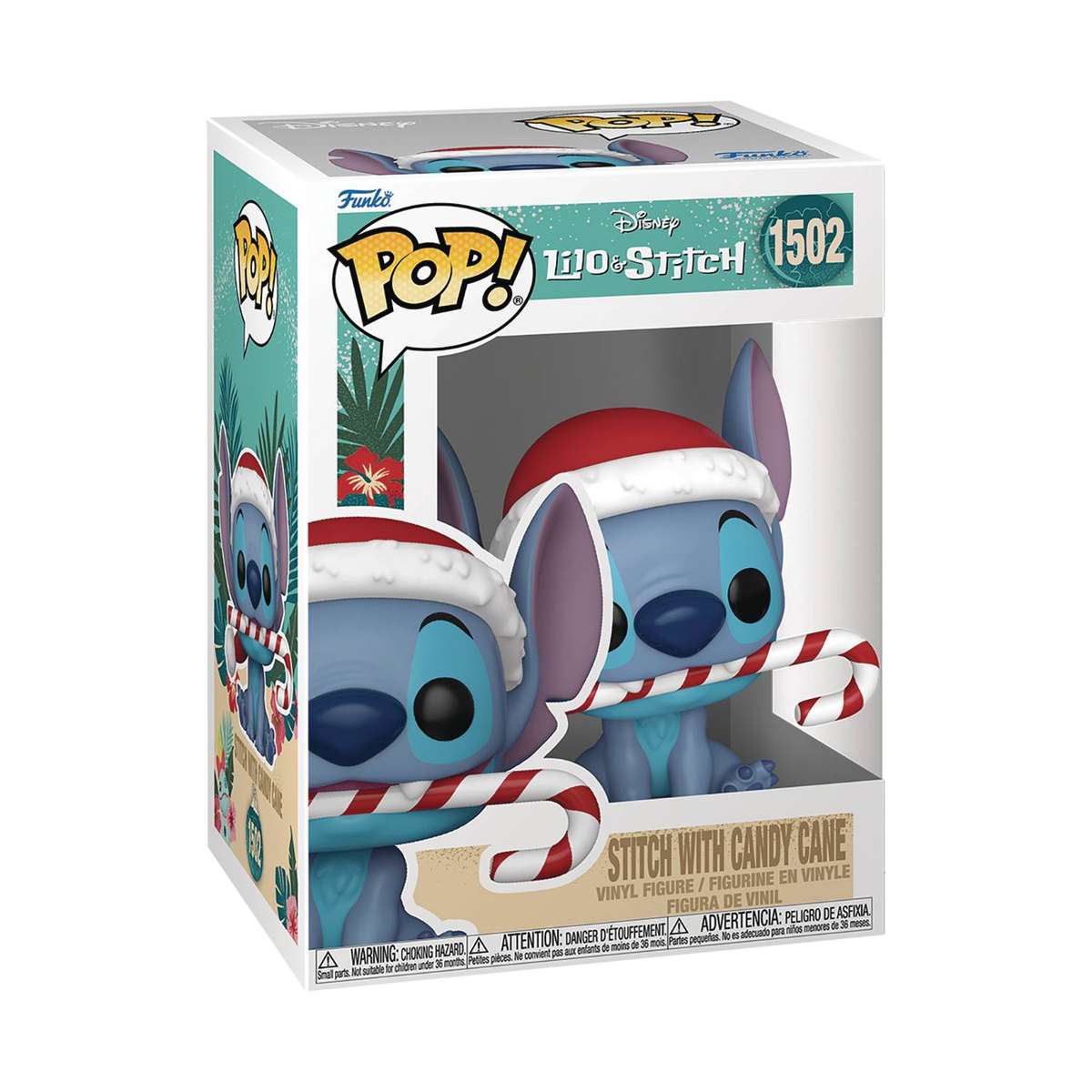 Funko POP! DISNEY STITCH HOLIDAY STITCH W CANDY CANE VIN FIG