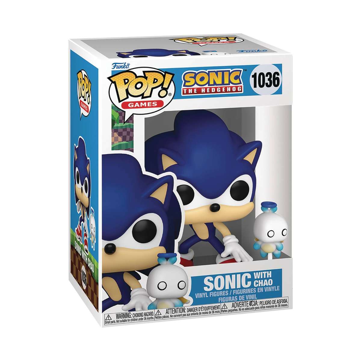 Funko! POP & BUDDY SONIC SONIC W/ CHAO VIN FIG