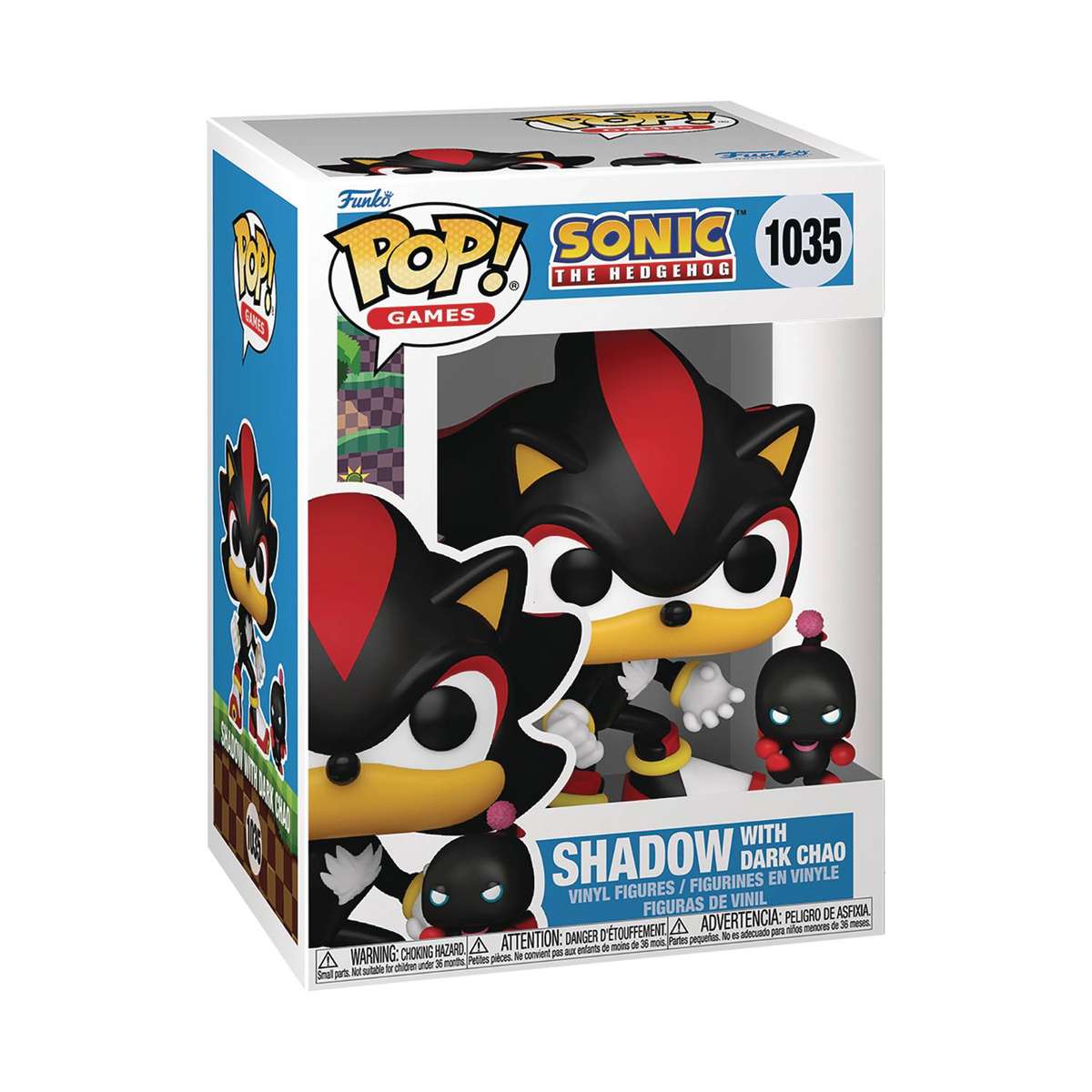Funko! POP & BUDDY SONIC SHADOW W/CHAO VIN FIG