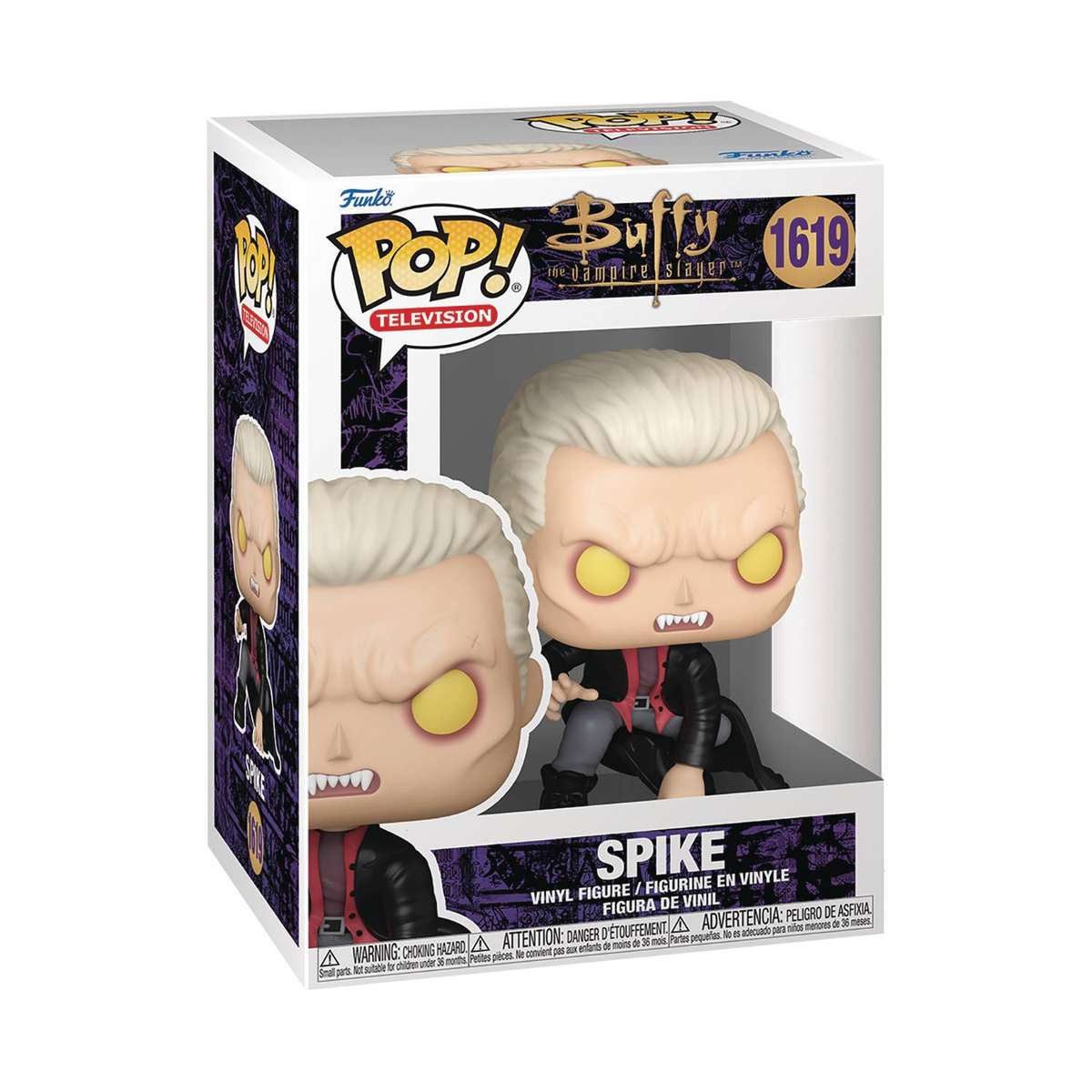 Funko! POP TV BUFFY THE VAMPIRE SLAYER S2 SPIKE VAMPIRE VIN FIG