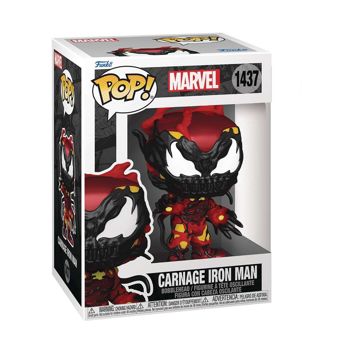 Funko POP! MARVEL CARNAGEIZED IRON MAN VIN FIG