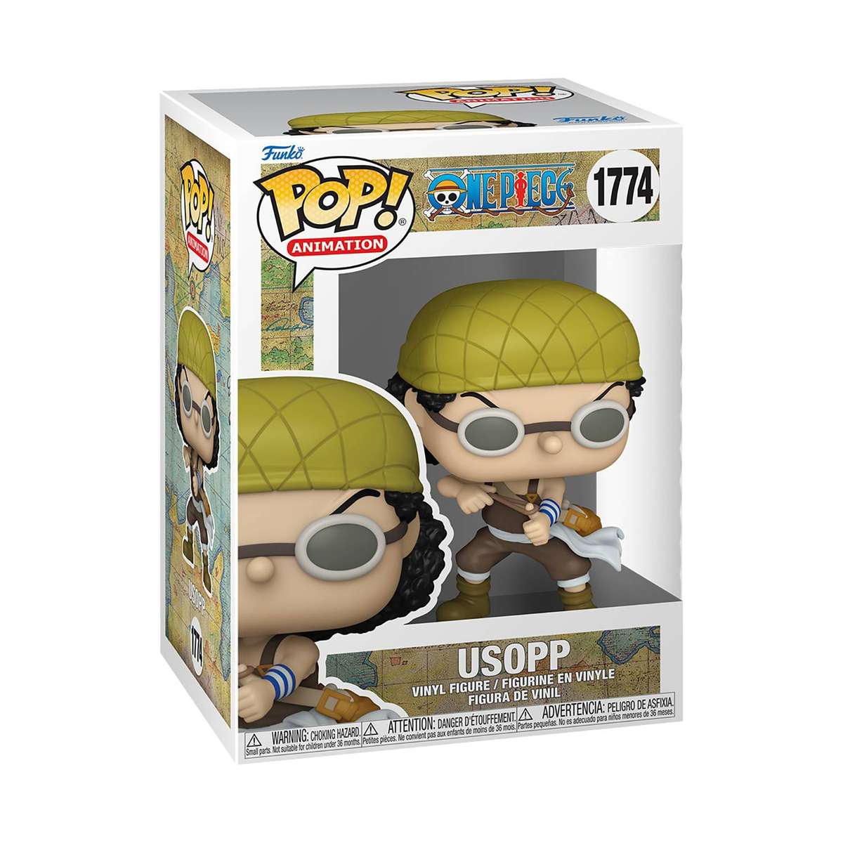 Funko! POP ANIMATION ONE PIECE REFRESH USOPP VIN FIG