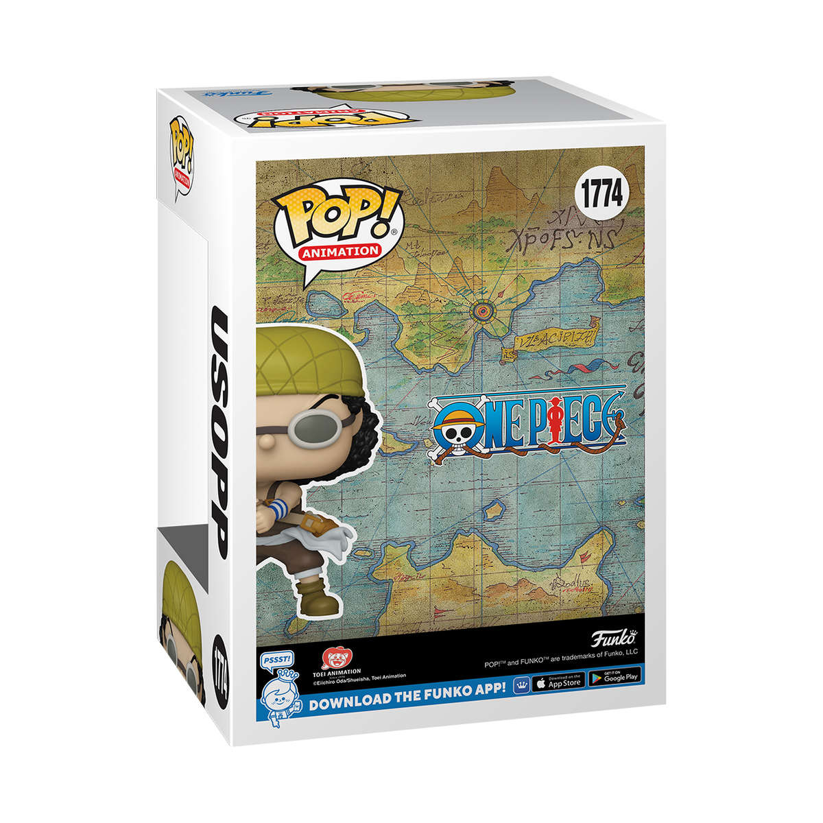 Funko! POP ANIMATION ONE PIECE REFRESH USOPP VIN FIG