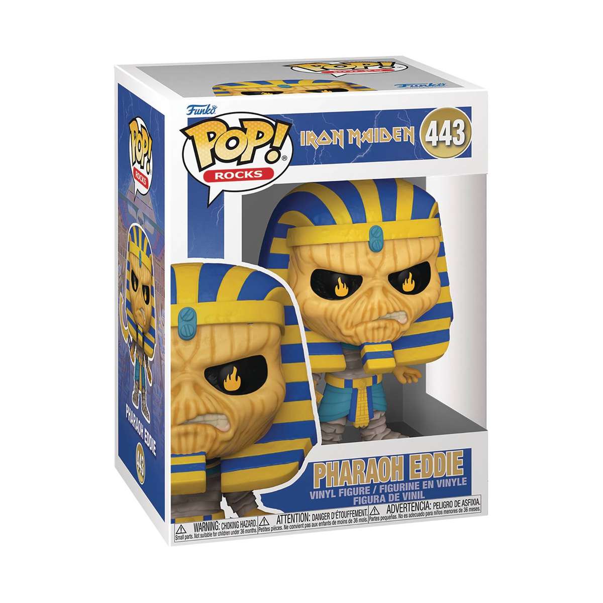Funko! POP ROCKS IRON MAIDEN PHAROAH FIG