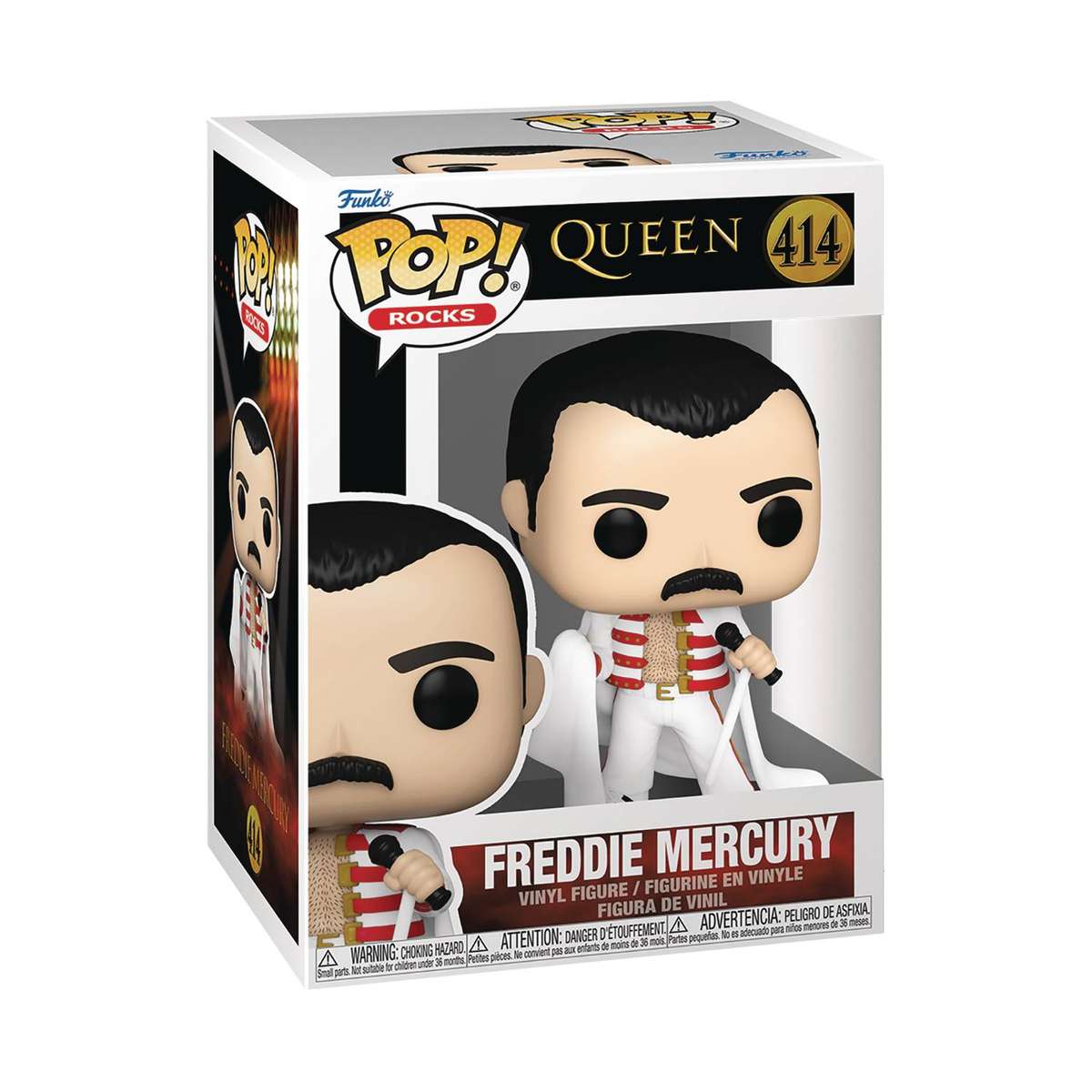 Funko! POP ROCKS QUEEN FREDDIE MERCURY WITH CAPE FIG