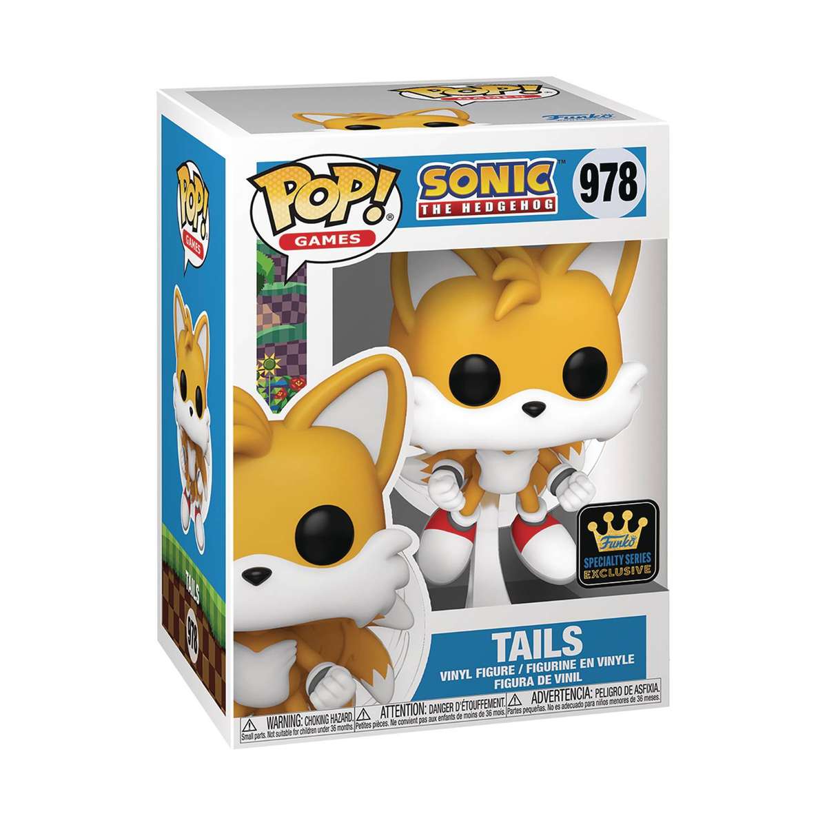 Funko POP! GAMES SONIC TAILS FLYING FIG