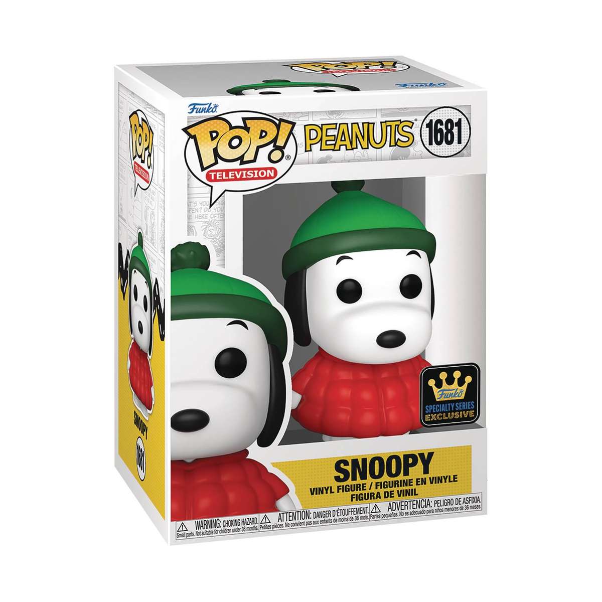 Funko POP! ANIMATION PEANUTS SNOOPY IN COAT