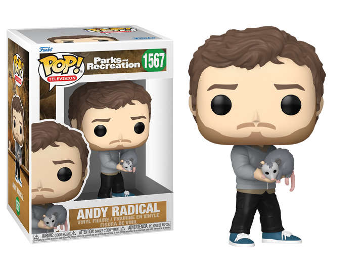 Funko POP! TV PARKS&REC 15TH ANDY RADICAL VIN FIG