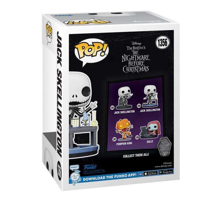 Funko POP! DISNEY NBX 30TH JACK LAB VIN FIG