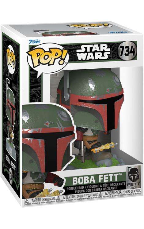 Funko POP! STAR WARS FETT LEGACY BOBA FETT W/ROCKETS VIN FIG