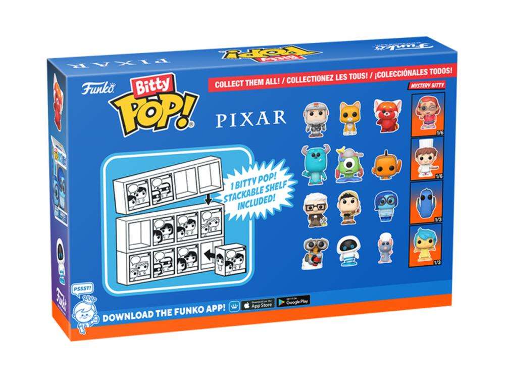 Funko Bitty Pop! Pixar (4-Pack) Series 4