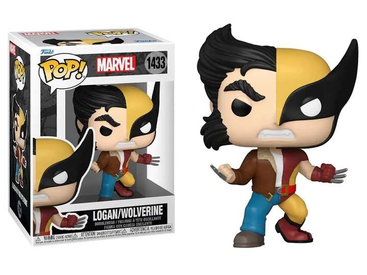 Funko POP! MARVEL SPLIT WOLVERINE/LOGAN VIN FIG