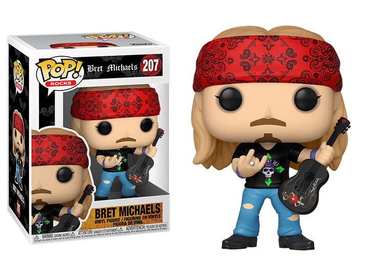 Funko POP! ROCKS BRET MICHAELS VIN FIG