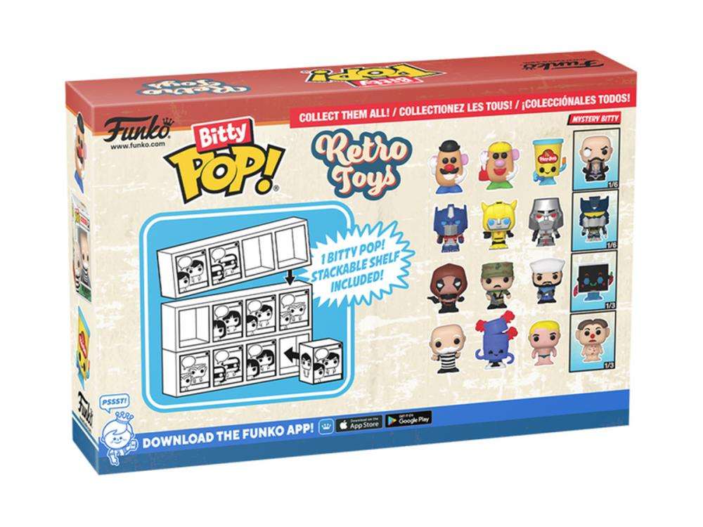 Funko BITTY POP! RETRO TOYS TRANSFORMERS 4PK FIG