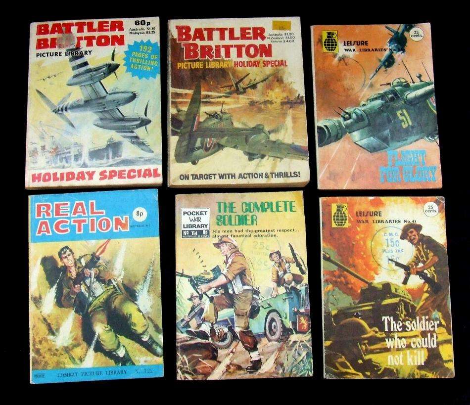 Six War Comics