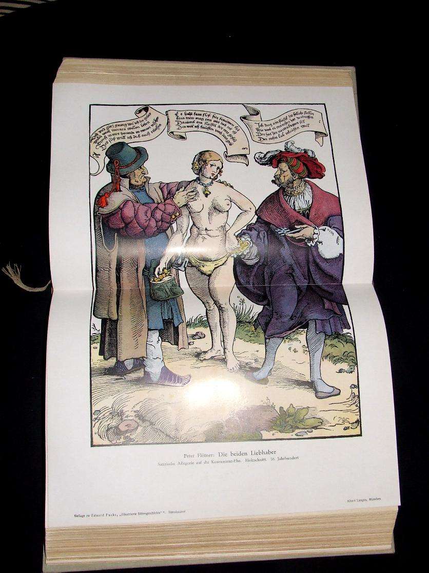 Eduard Fuchs Illustrated Moral History - See Description
