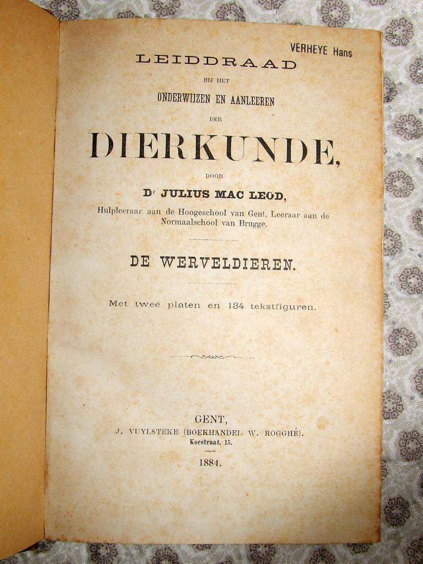 Dierkunde 1884 + 1888 & Passionsspiele 1930