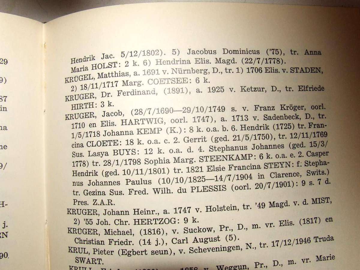 Stamouers van die Afrikanervolk