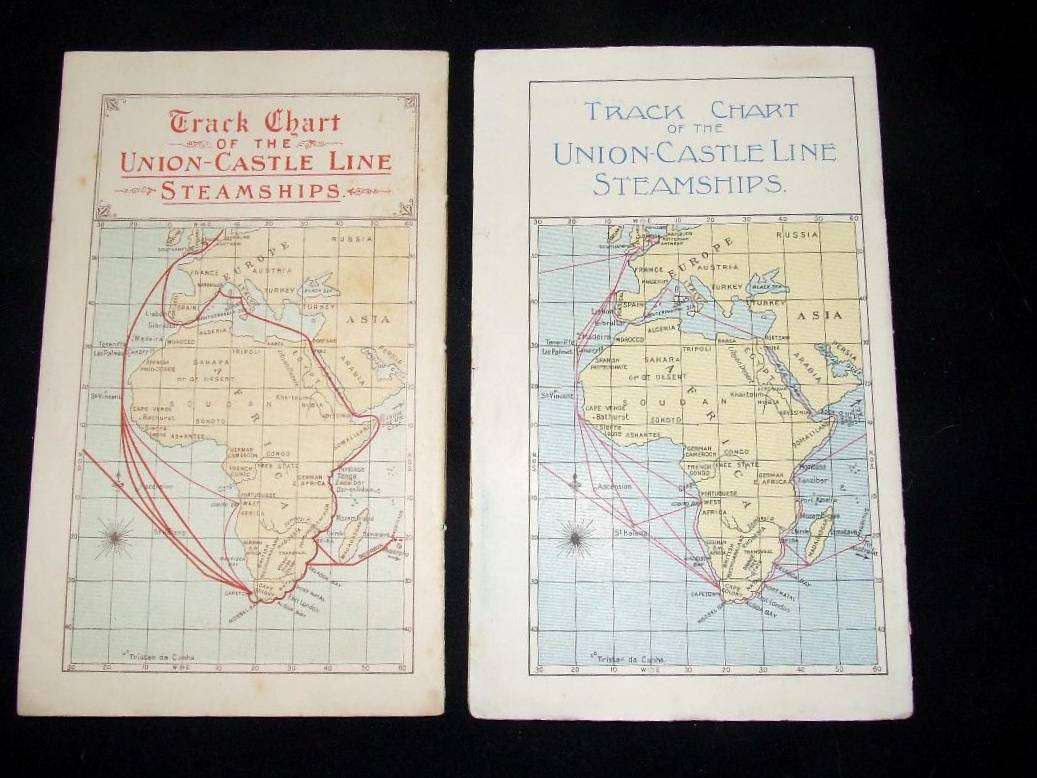 Vintage Union Castle Line Paraphernalia