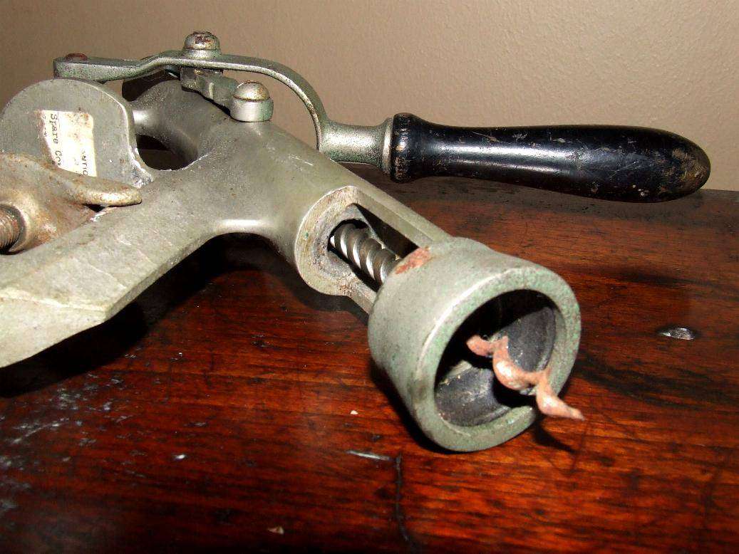 Vintage Bar Counter Cork Puller