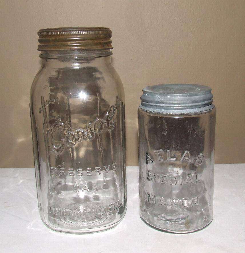 Vintage Preserve Jars - See description