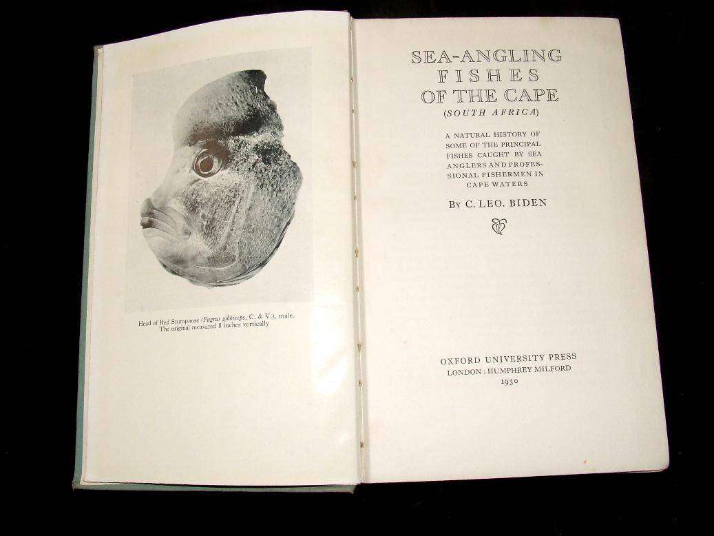 Vintage Books on South African Fishing