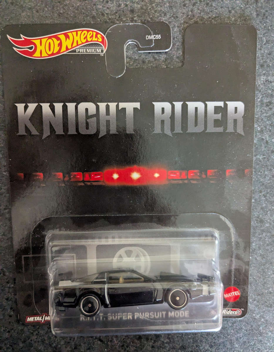 Hotwheels Knight Rider KITT Super Pursuit Mode car
